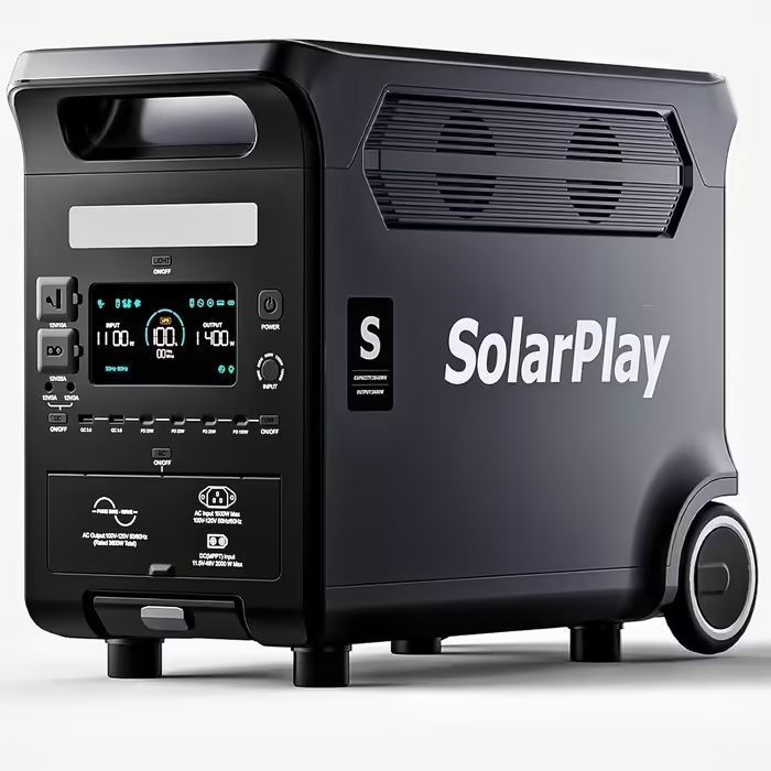 Купити Портативна зарядна станція SolarPlay Q3600 (3600W/3840Wh