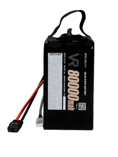Акумулятор для БПЛА Solid State (твердотіла батарея) Vampire Solid State 80000 mAh,6s2p, 22.2V, 400XL 1.02.903 фото